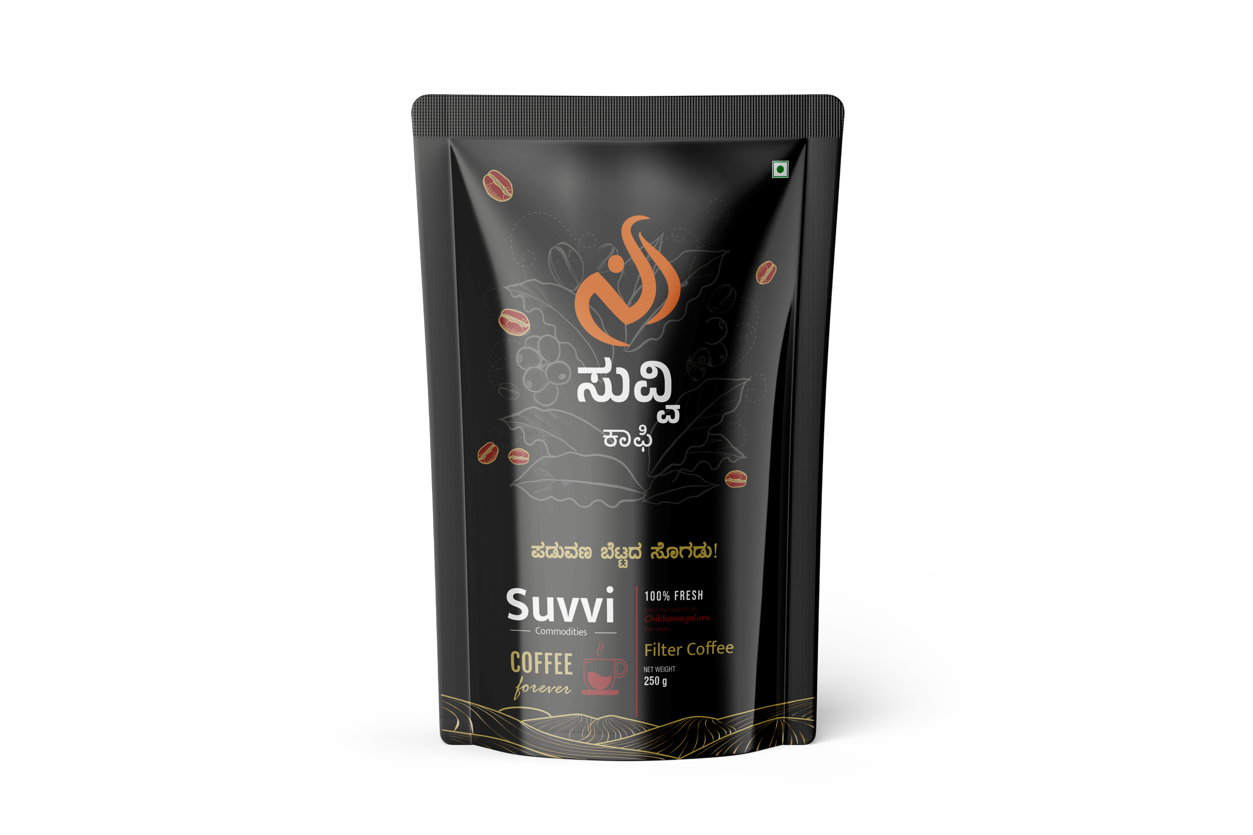 Filter coffee(coffee:70% chicory:30%)